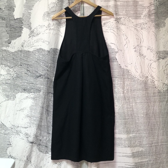 First Rite Black Linen Dress Sz. 8/L - fabulous rare dress - Picture 5 of 17